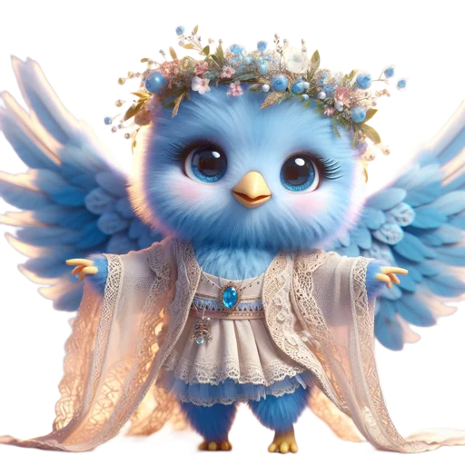 Эмодзи Bird of Happiness