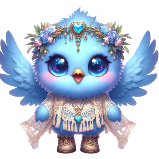 Эмодзи Bird of Happiness