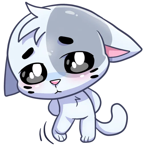 Эмодзи Бисквит и Ванилька без надписей