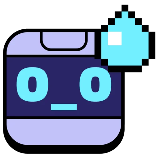 Эмодзи 8-BIT Pins
