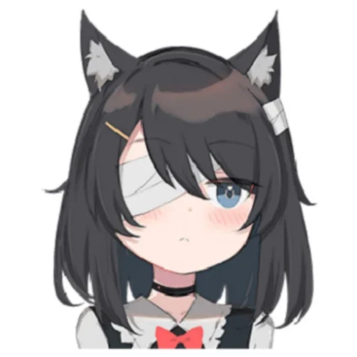 Эмодзи Black cat Eve