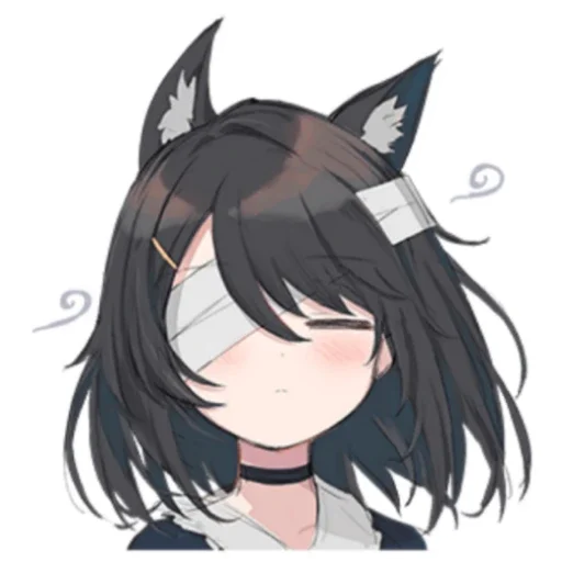 Эмодзи Black cat Eve