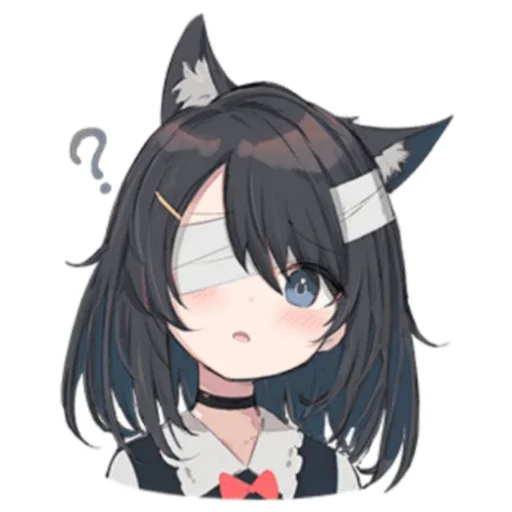 Эмодзи Black cat Eve