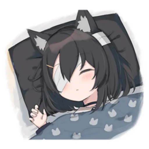 Эмодзи Black cat Eve