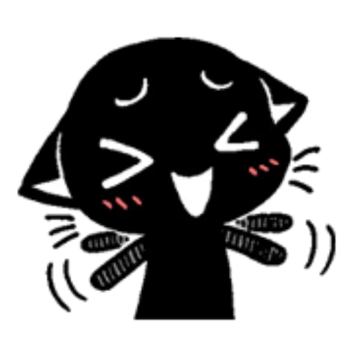 Эмодзи Black cat