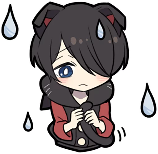 Эмодзи Black Kitten