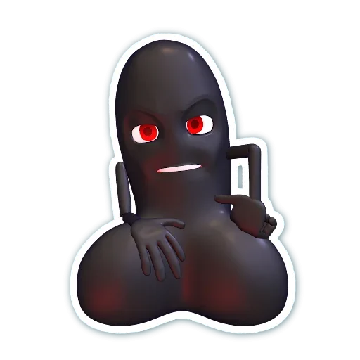 Эмодзи BlackSmileyKher