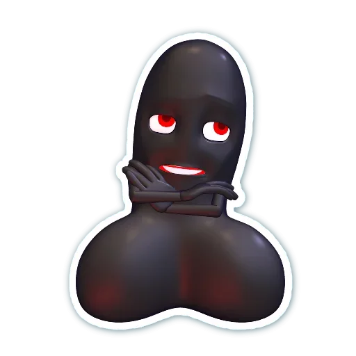 Эмодзи BlackSmileyKher
