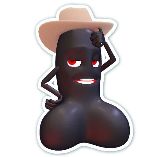 Эмодзи BlackSmileyKher