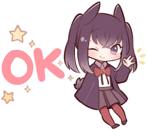 Эмодзи Black Sweetie Bunny By SR