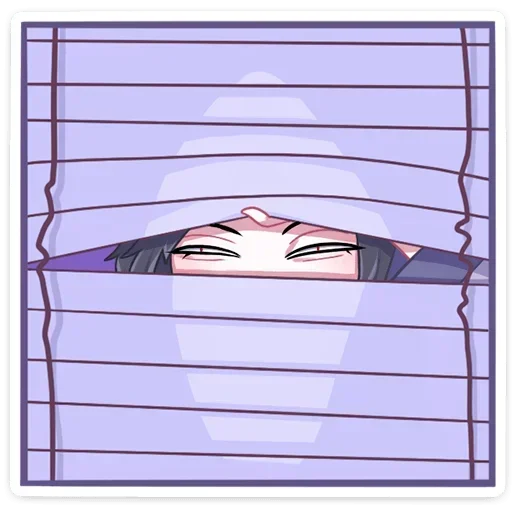 Эмодзи Тëмный Хидэ без надписей