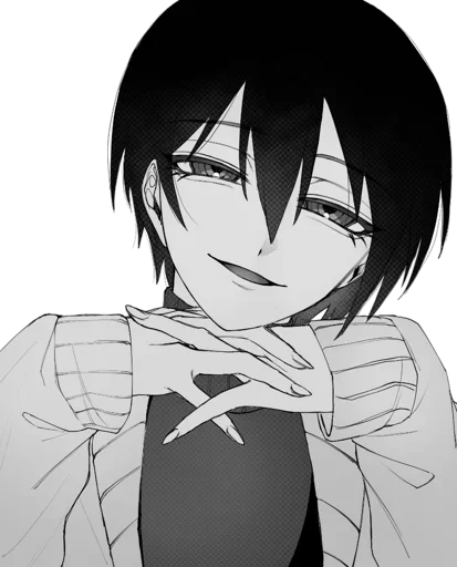 Эмодзи Black White