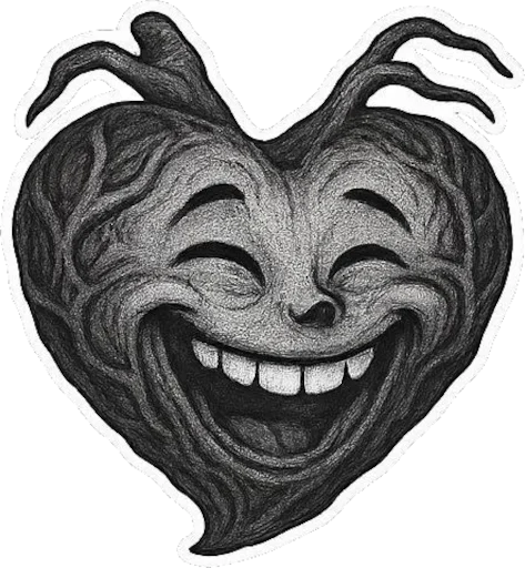 Эмодзи Black heart