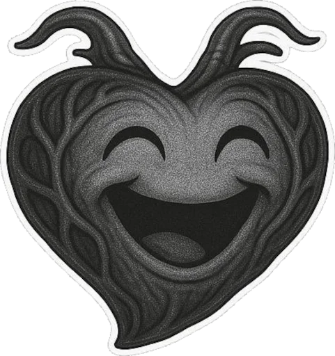 Эмодзи Black heart