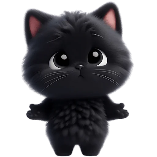 Эмодзи Пушистые тьмы