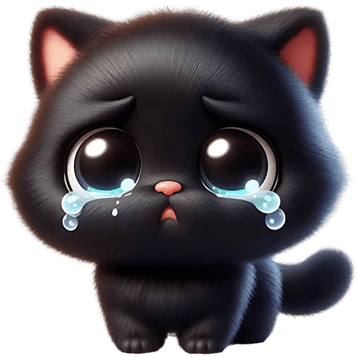 Эмодзи Пушистые тьмы