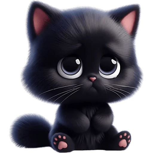 Эмодзи Пушистые тьмы