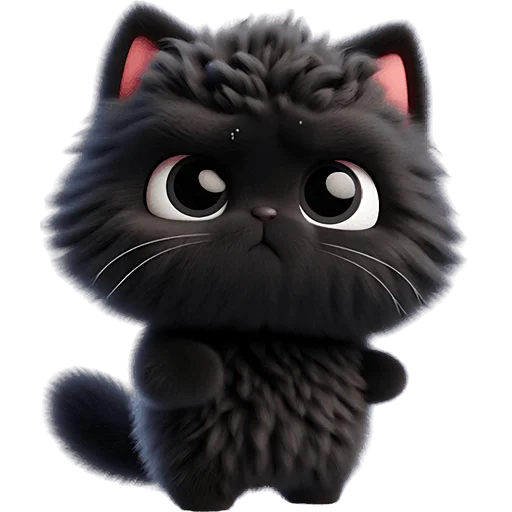 Эмодзи Пушистые тьмы