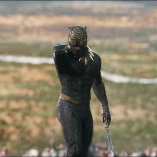 Эмодзи Black panther