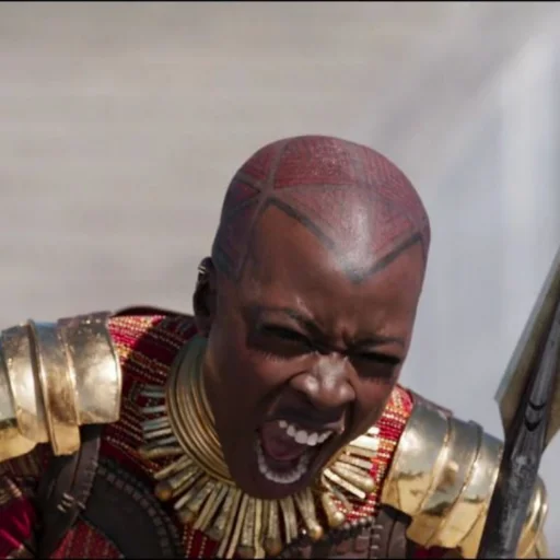 Эмодзи Black panther