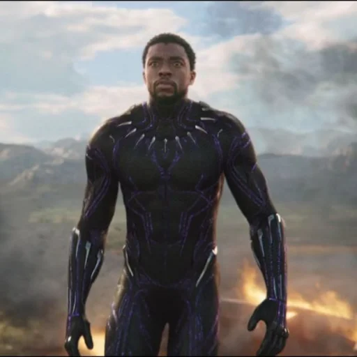 Эмодзи Black panther