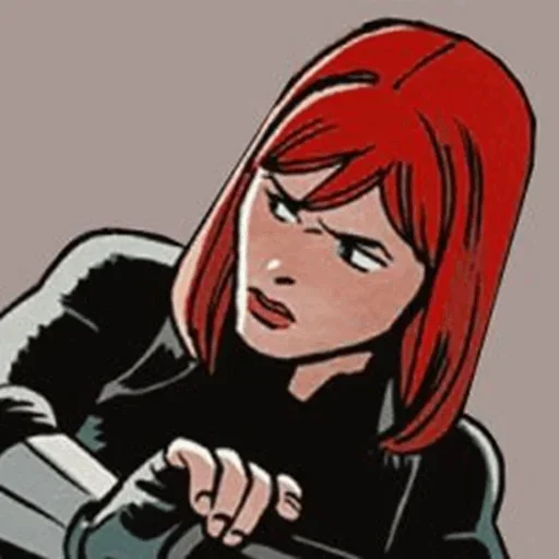 Эмодзи Blacks Widow