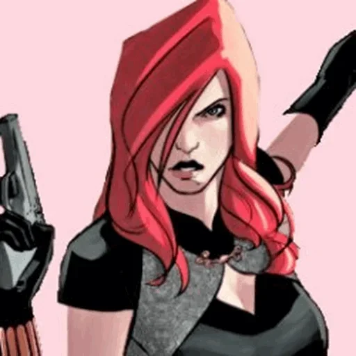 Эмодзи Blacks Widow