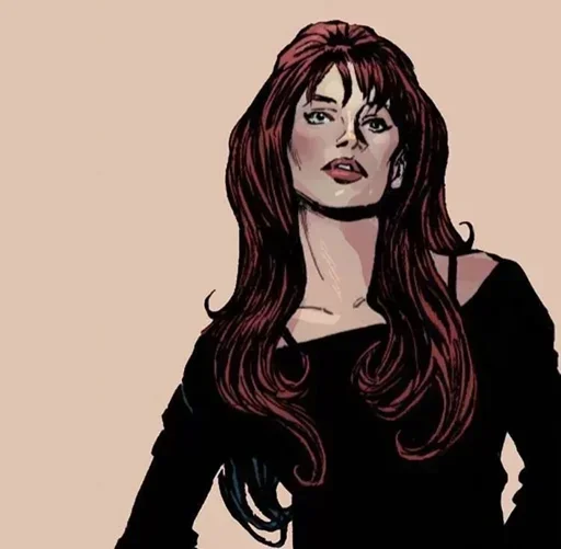 Эмодзи Blacks Widow