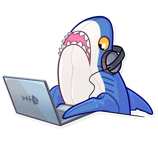 Эмодзи Shark