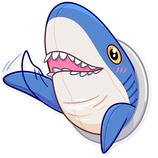 Эмодзи Shark