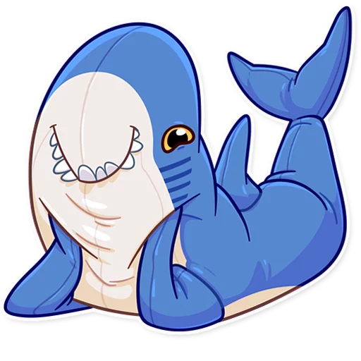 Эмодзи Shark
