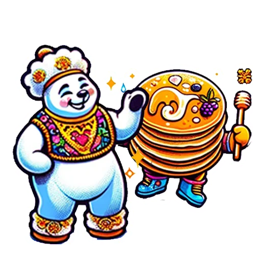 Эмодзи Масленица