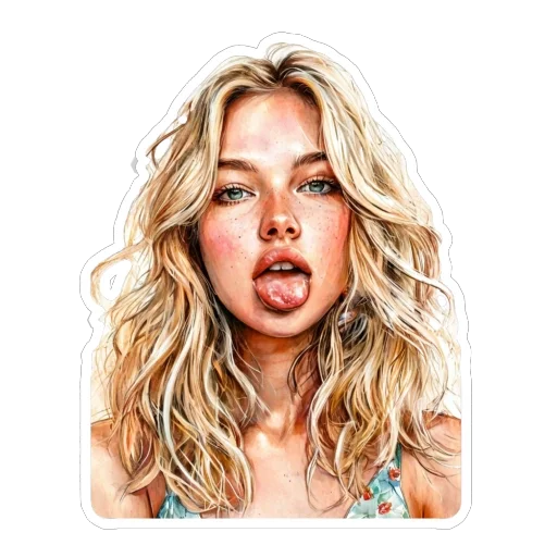 Эмодзи Blonde