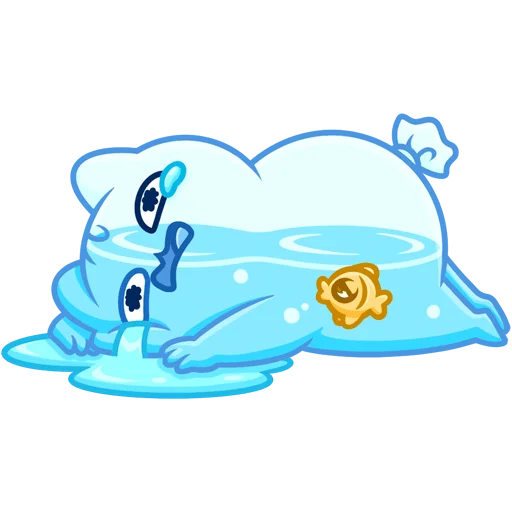 Эмодзи Булькс без текста