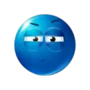 Эмодзи Blue Ball