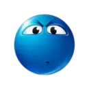 Эмодзи Blue Ball