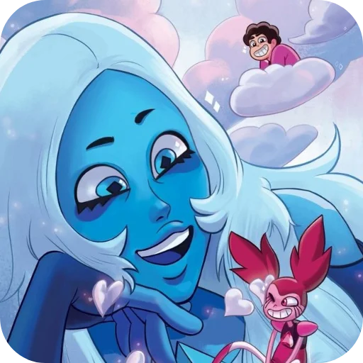 Эмодзи Blue Diamond