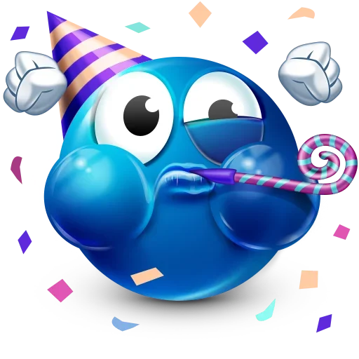 Эмодзи Blue Emoji