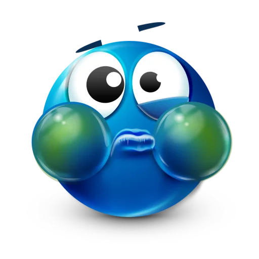 Эмодзи blue facebook