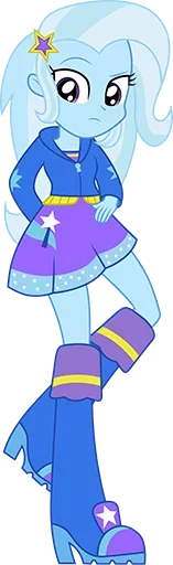 Эмодзи Blue Pony