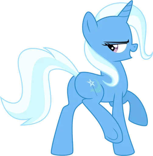 Эмодзи Blue Pony
