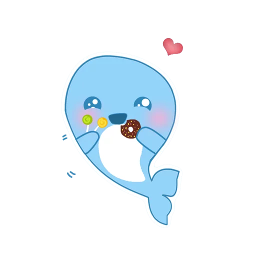 Эмодзи Blue Whale Challenge
