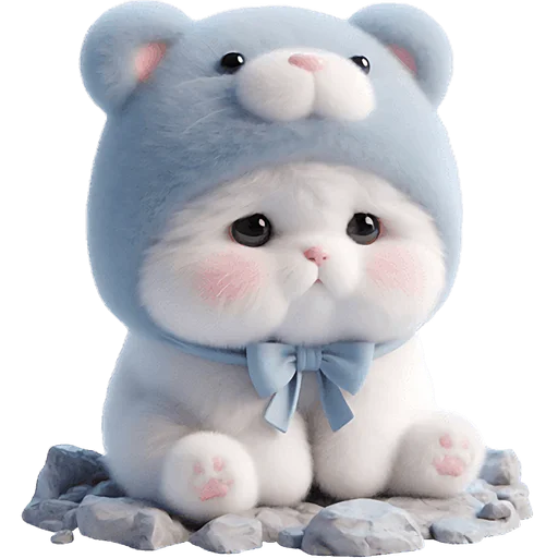 Эмодзи Синий мишка