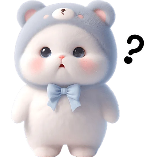 Эмодзи Синий мишка