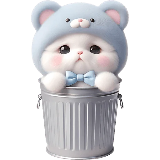 Эмодзи Синий мишка