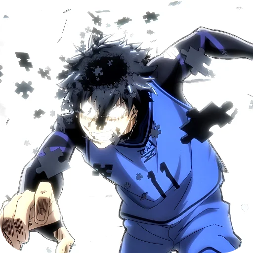 Эмодзи Blue Lock