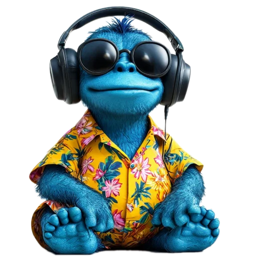 Эмодзи Bluekaka
