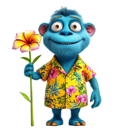 Эмодзи Bluekaka