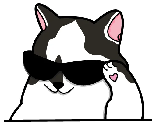 Эмодзи Bo-Bo Cat