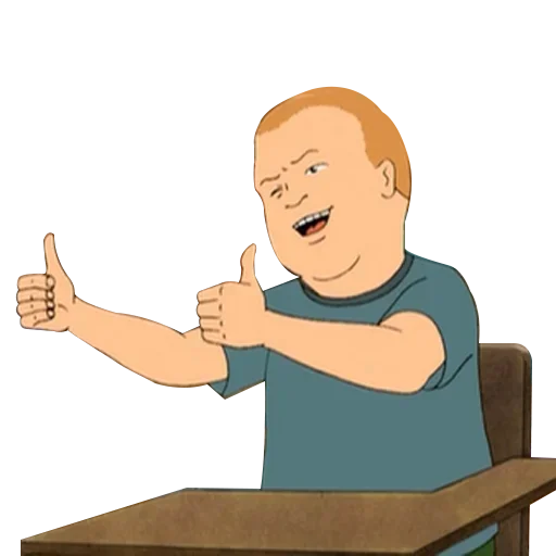 Эмодзи Bobby Hill